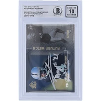 Charles Woodson Oakland Raiders Carte de recrue authentique 1998 Upper Deck SP autographiée en argent #23 #436/2000 Beckett Fanatics Witnessed 10 avec inscription "HOF 21"
