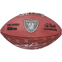 Charles Woodson Oakland Raiders Autographed Duke Showcase Football with "HOF 21" Inscription