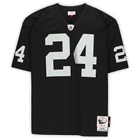 Maillot authentique Mitchell & Ness autographié par Charles Woodson Oakland Raiders