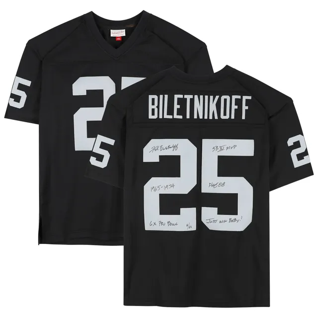 Lids Fred Biletnikoff Oakland Raiders Fanatics Authentic