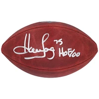 Howie Long Oakland Raiders Autographed Duke Full Color Football with "HOF/00" Inscription