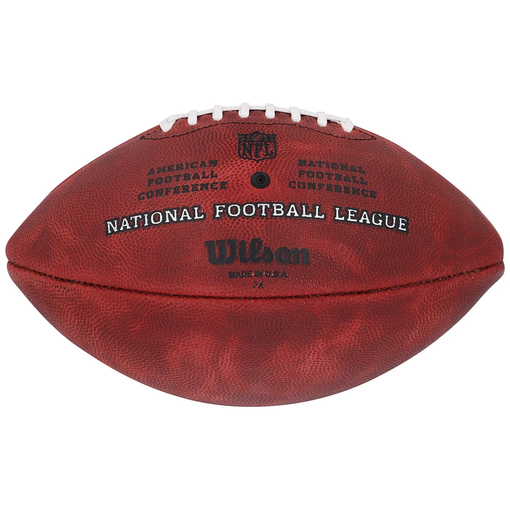 Howie Long Oakland Raiders Autographed Duke Full Color Football with "HOF/00" Inscription