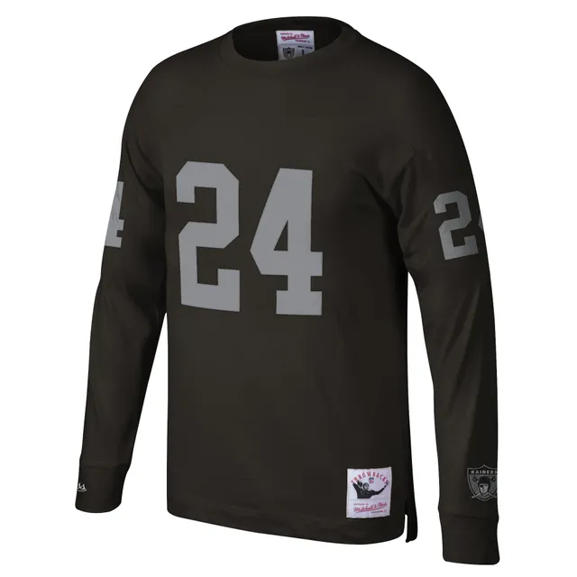 Men's Las Vegas Raiders Fred Biletnikoff Mitchell & Ness Black Legacy  Replica Jersey