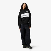 Women's Mitchell & Ness Black Oakland Raiders Quarter-Zip Jacket