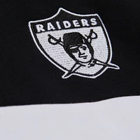 Women's Mitchell & Ness Black Oakland Raiders Quarter-Zip Jacket