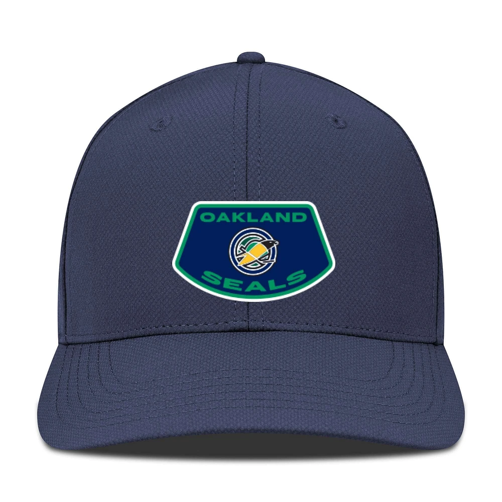 Men's Levelwear Navy Oakland Seals Rise Skylight Flex Hat