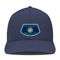 Men's Levelwear Navy Oakland Seals Rise Skylight Flex Hat