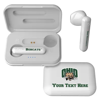 Ohio Bobcats Personalized True Wireless Earbuds