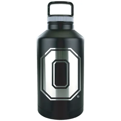 Ohio State Buckeyes 64oz. Stainless Matte Growler - Black