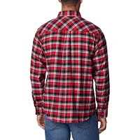 Columbia  Scarlet Ohio State Buckeyes Flare Gun Flannel Long Sleeve Shirt