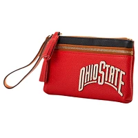 Dooney & Bourke Ohio State Buckeyes Infield Double-Zip Wristlet