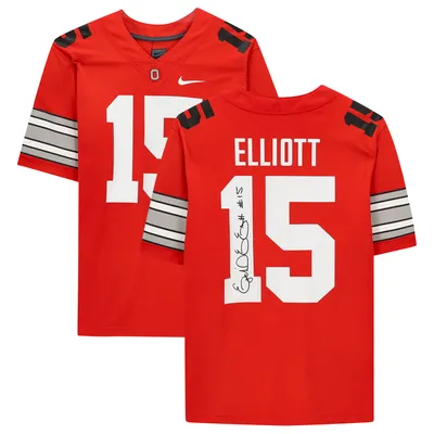 Ezekiel Elliott Jersey Ohio State Buckeyes Jersey Black