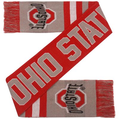 FOCO Ohio State Buckeyes Reversible Thematic Scarf
