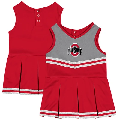 Robe de joie pour fille Colosseum Scarlet Ohio State Buckeyes Time For Recess