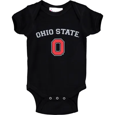 Body noir Ohio State Buckeyes Arch & Logo pour bébé