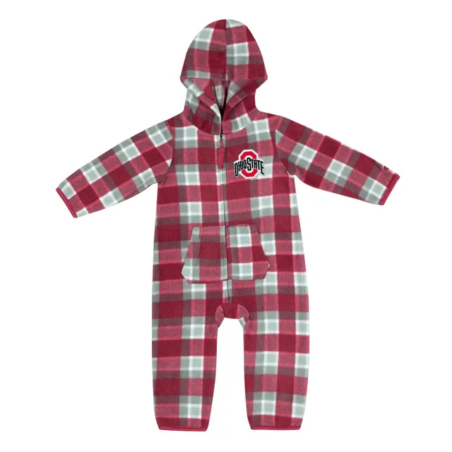 Men's Colosseum Scarlet Ohio State Buckeyes Fleece Pants