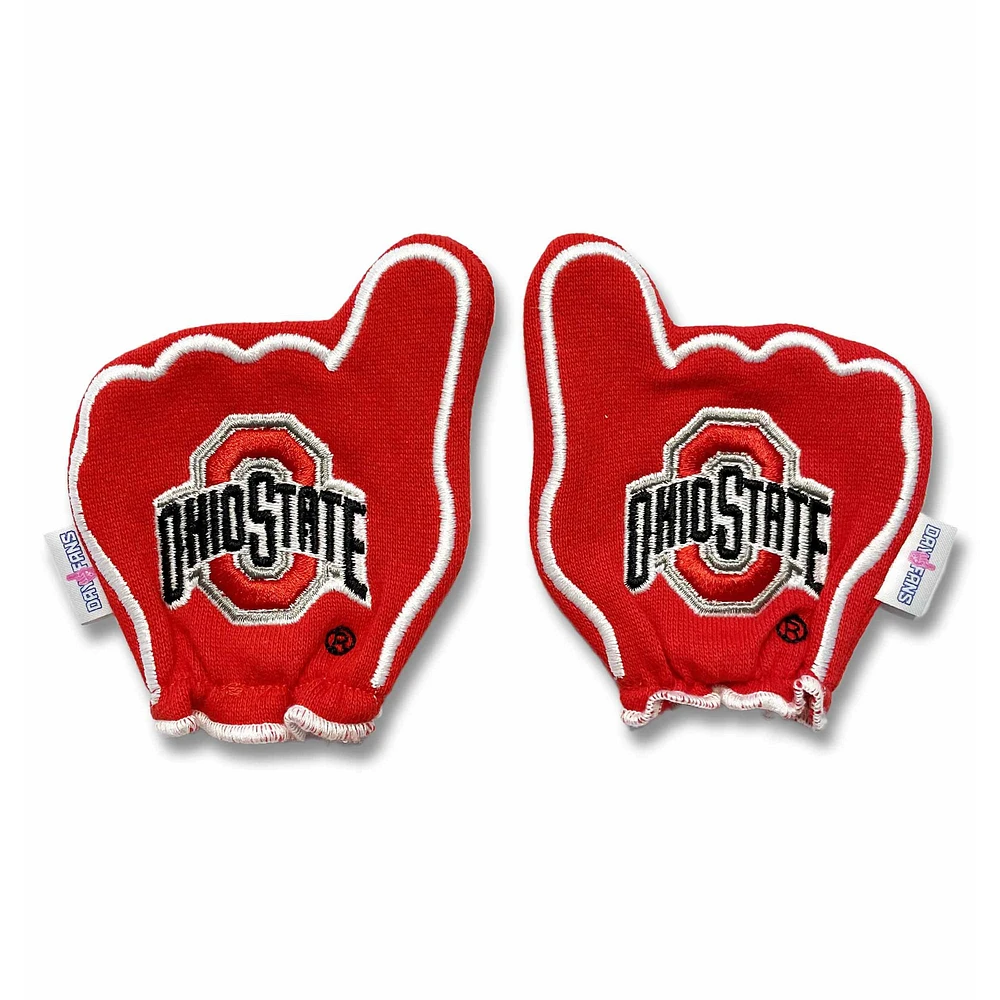 Infant Day1Fans Ohio State Buckeyes Team FanMitts