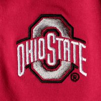 Infant Scarlet Ohio State Buckeyes Polo Bodysuit