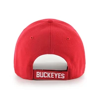 Men's '47  Red Ohio State Buckeyes MVP Adjustable Hat