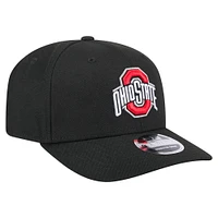 Men's New Era  Black Ohio State Buckeyes 9SEVENTY Team Stretch-Snap Adjustable Hat