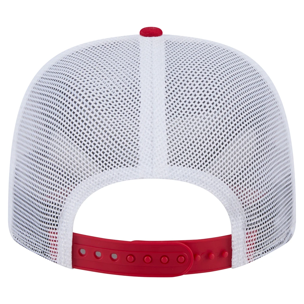 Men's New Era  Scarlet Ohio State Buckeyes 9SEVENTY Stretch-Snap Adjustable Hat