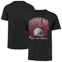 Men's '47  Black Ohio State Buckeyes College Football Playoff 2025 Rose Bowl Franklin T-Shirt