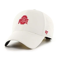 Casquette ajustable MVP « 47 » crème pour homme des Ohio State Buckeyes
