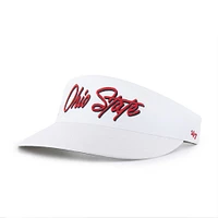 Casquette à visière ajustable blanche '47 Ohio State Buckeyes Melbourne brrr° pour homme