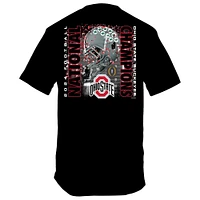 Men's Black Ohio State Buckeyes College Football Playoff 2024 National Champions Confetti T-Shirt