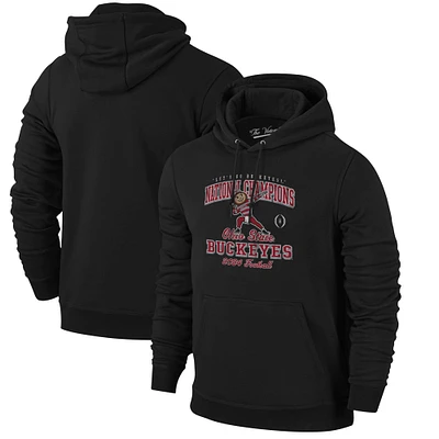 Men's  Black Ohio State Buckeyes College Football Playoff 2024 National Champions Mascot Pullover Hoodie