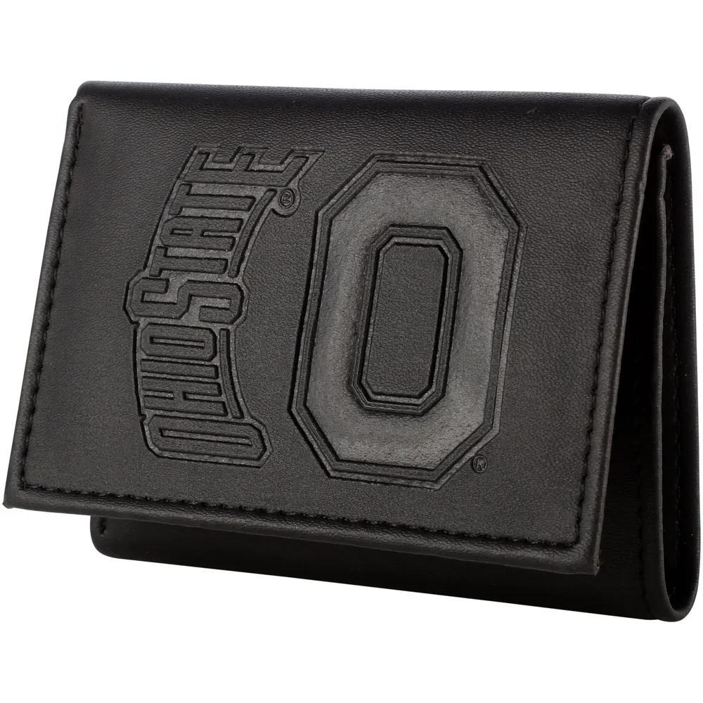 Trifold Wallet Black Dior Oblique Galaxy Leather