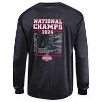 Men's Champion Black Ohio State Buckeyes College Football Playoff 2024 National Champions Long Sleeve T-Shirt