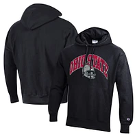 Sweat à capuche noir Ohio State Buckeyes Vault Late Night Reverse Weave pour hommes