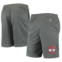 Men's Champion Gray Ohio State Buckeyes College Mesh Shorts