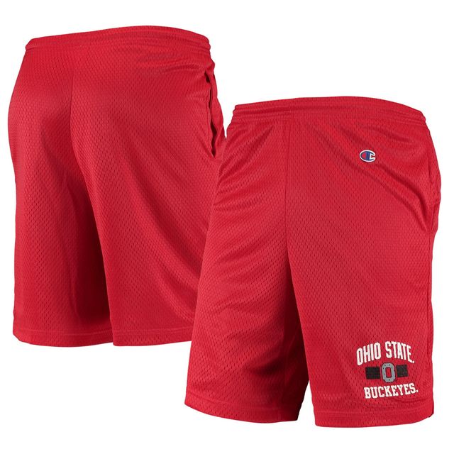 Champion Scarlet Ohio State Buckeyes College Short en maille pour homme