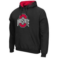 Men's Colosseum Ohio State Buckeyes Arch & Logo 3.0 Pullover Hoodie