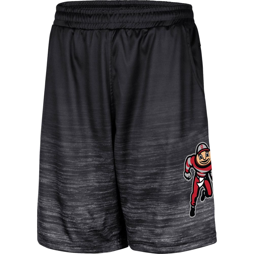 Men's Colosseum Black Ohio State Buckeyes Broski Shorts