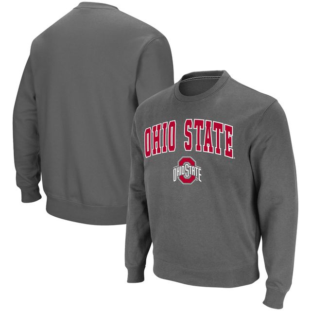 Sweat Colosseum Charcoal Ohio State Buckeyes Team Arch & Logo Tackle Twill pour homme