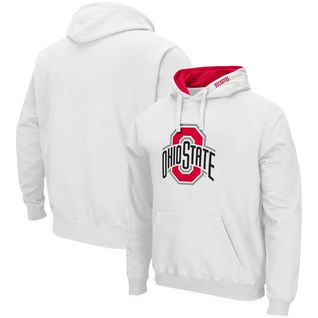 Pull Colosseum Ohio State Buckeyes Arch & Logo 3.0 pour homme, blanc