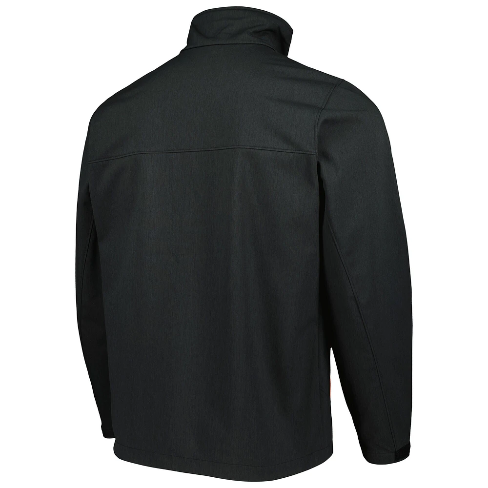 Men's Columbia Black Ohio State Buckeyes Ascender II Full-Zip Jacket