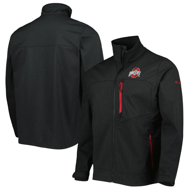 Veste Columbia Ohio State Buckeyes Ascender II entièrement zippée pour homme