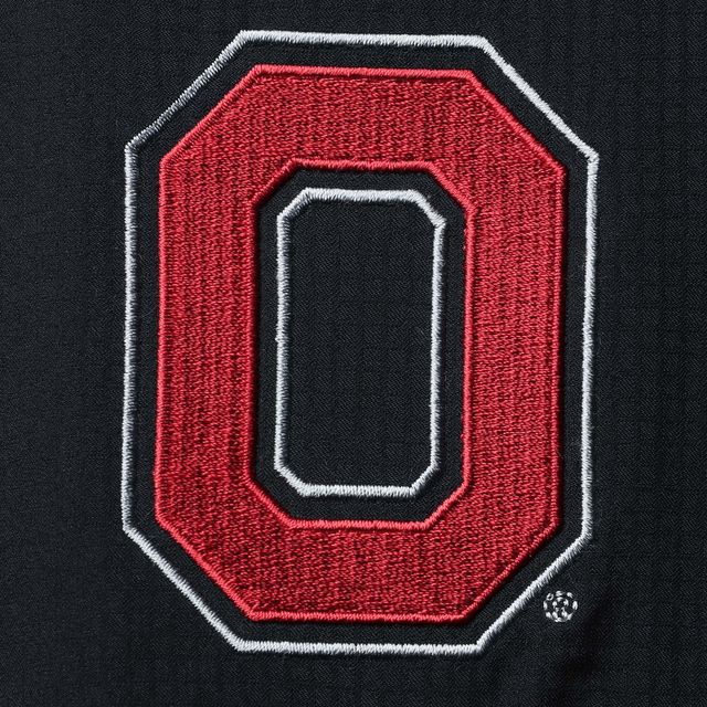 Chemise boutonnée Columbia Black Ohio State Buckeyes Big & Tall Tamiami Omni-Shade pour homme