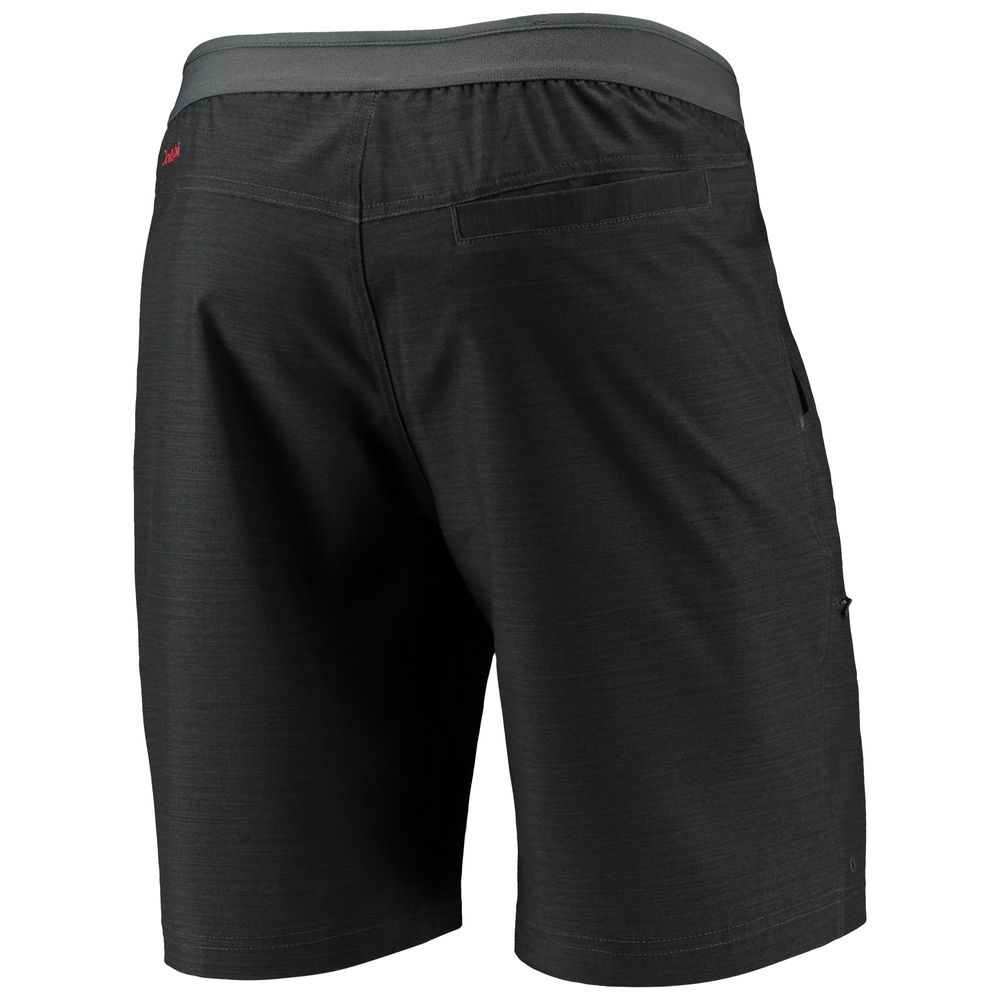 Men's Columbia Charcoal Ohio State Buckeyes Twisted Creek Omni-Shield Shorts