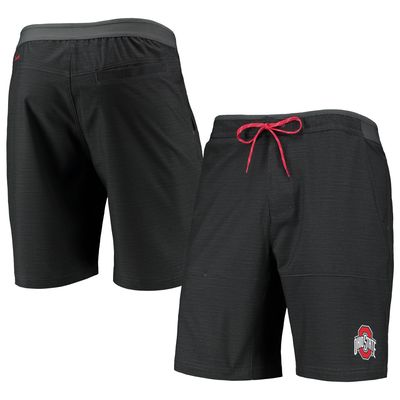 Men's Columbia Charcoal Ohio State Buckeyes Twisted Creek Omni-Shield Shorts