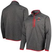 Men's Columbia Gray Ohio State Buckeyes Canyon Point Omni-Shield Raglan Half-Zip Pullover Top