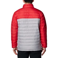 Veste zippée isolante Omni-Heat Infinity Double Blitz pour homme de Columbia Ohio State Buckeyes Gris