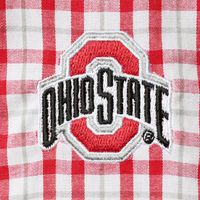 Men's Columbia Scarlet Ohio State Buckeyes Rapid Rivers Logo Button-Down Shirt