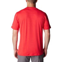 Men's Columbia Scarlet Ohio State Buckeyes Tech Trail Omni-Wick T-Shirt