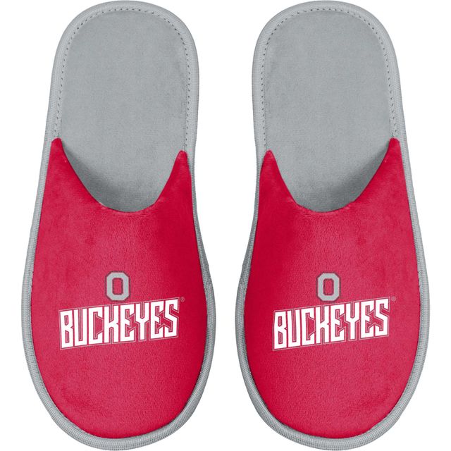 FOCO Ohio State Buckeyes Scuff Chaussons pour homme