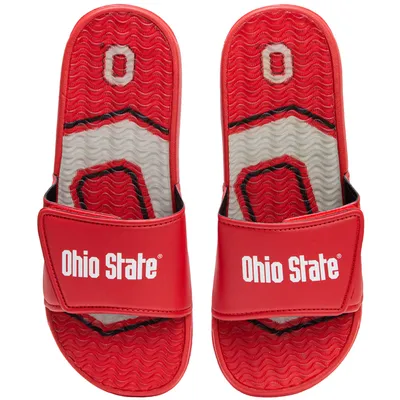 Ohio State Buckeyes FOCO Wordmark Gel Slide Sandals